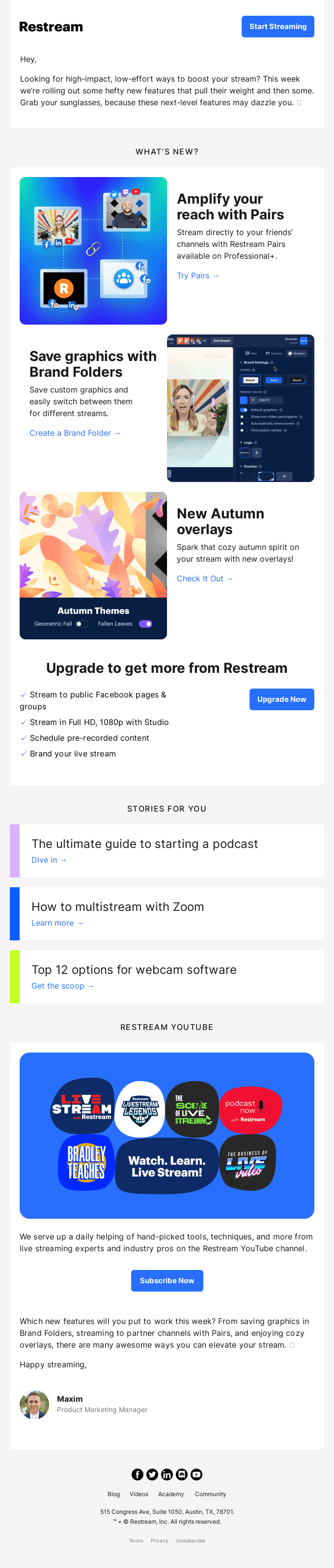 🌟 We love these high-impact, low-effort ways to boost your stream (and you will too!)
