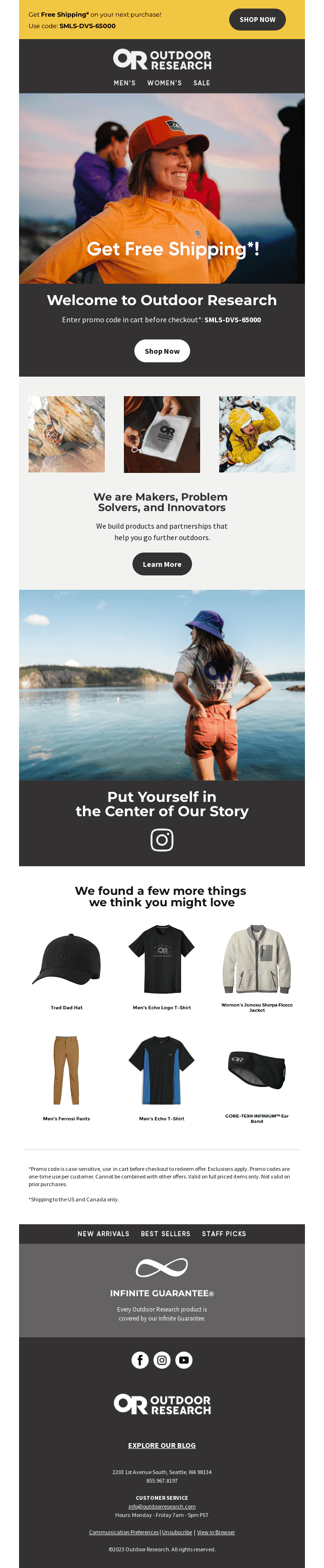 Welcome! Here’s your exclusive Free Shipping code