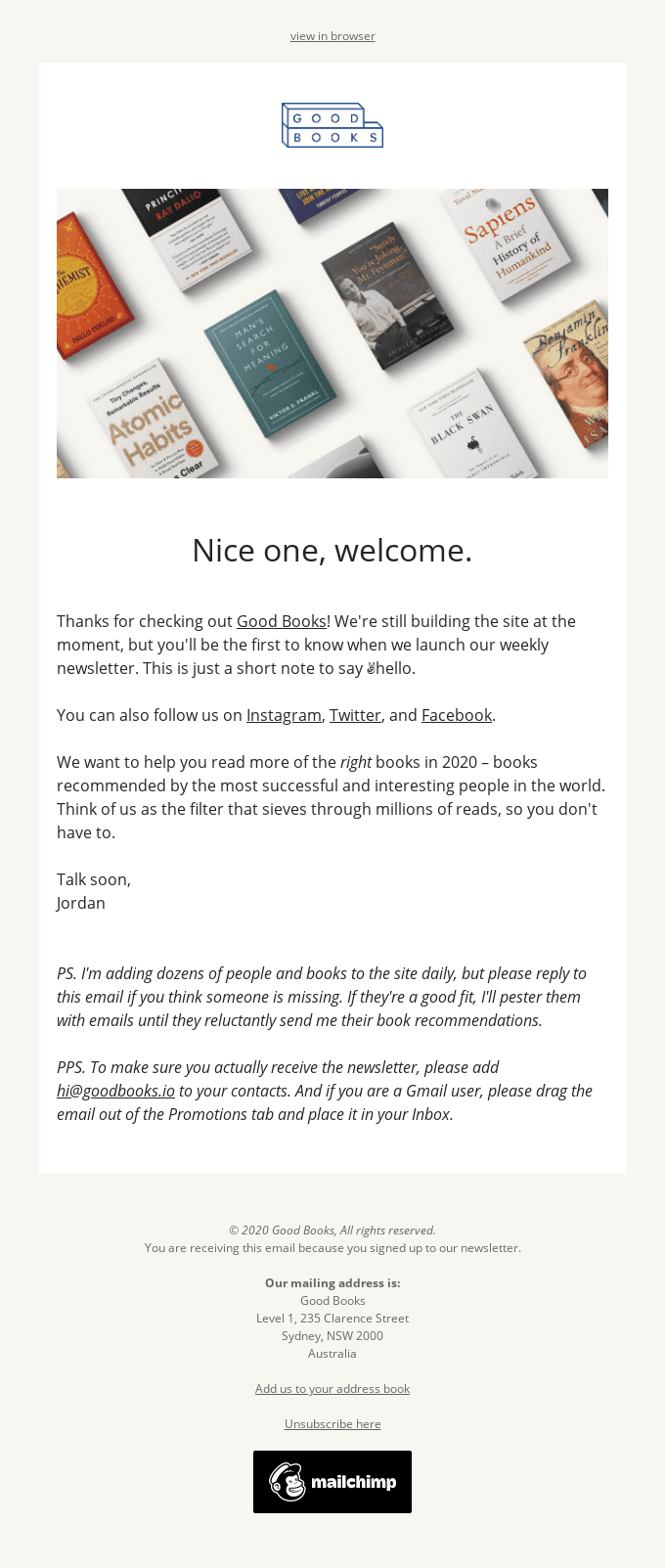 📚 Welcome to Good Books