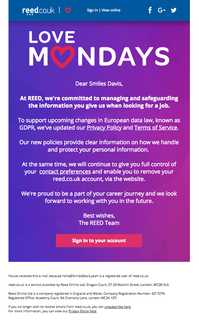 We’ve updated our Terms of Service