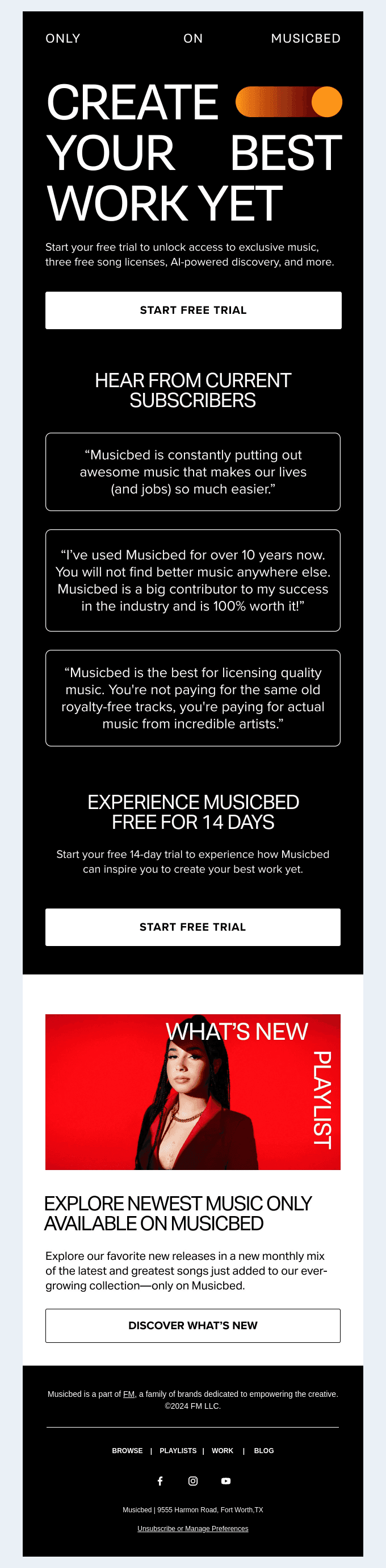 What sets Musicbed apart, according to our longtime subscribers