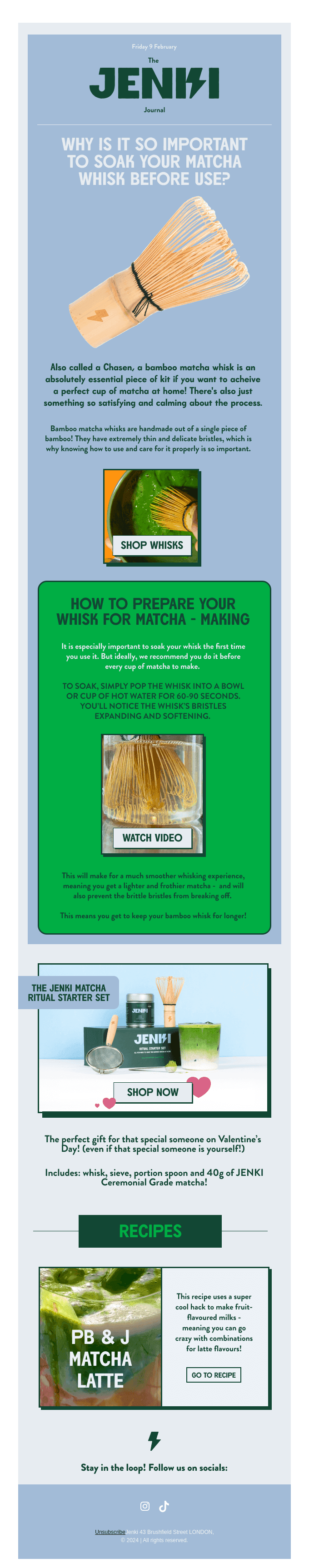 🍵 Why you need to be pre-soaking your matcha whisk!