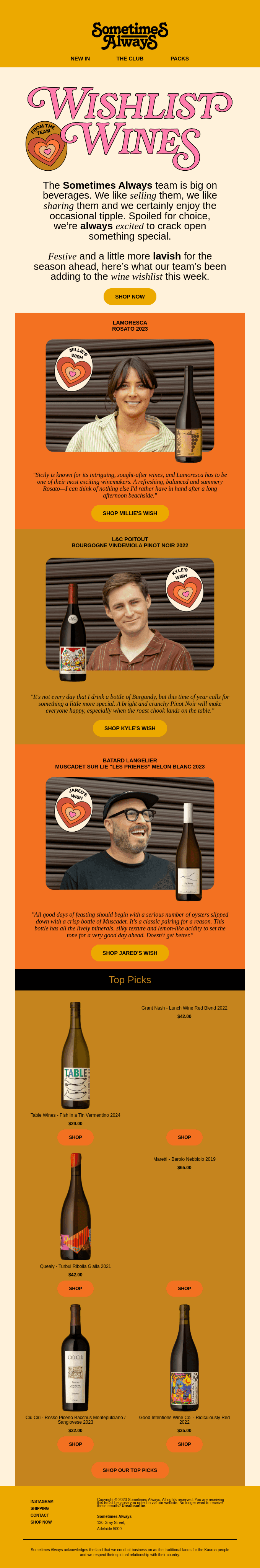 💗 Wishlist Wines ➺ Festive Picks From The Team 💗