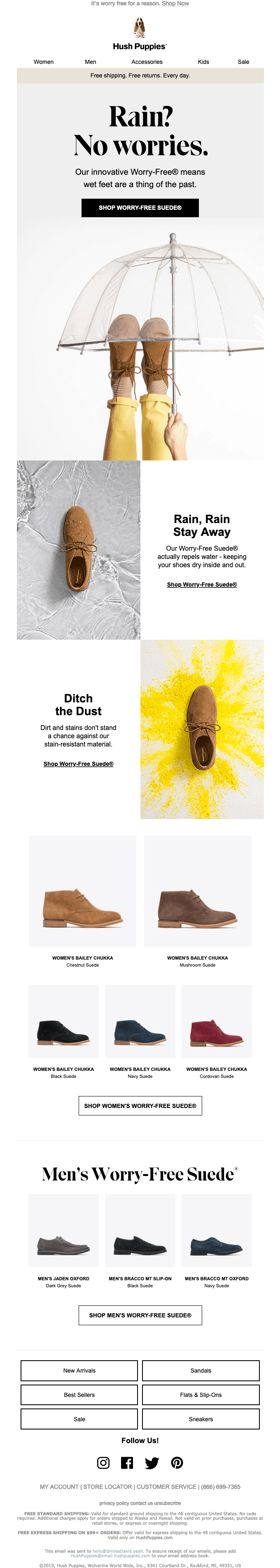 Your perfect commuter shoes, rain or shine.