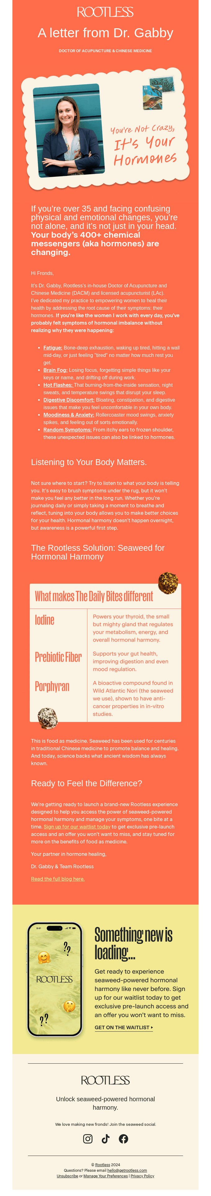 You're not crazy. It's your hormones!